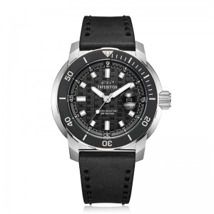 Expedition 6335 Silver Black Leather MDLSSBA